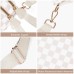 Checkered Crossbody Bum Bags for Women Nylon Checkered Purse Checkerboard Fanny Pack